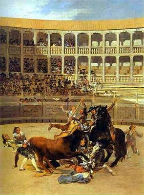 la mort du picador de Goya